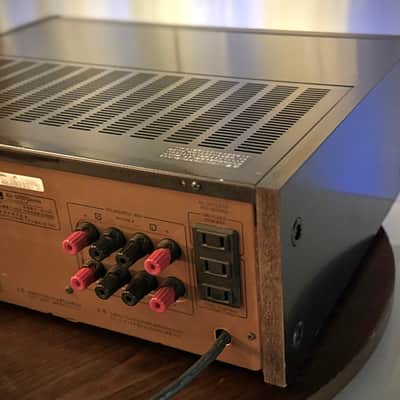 πΆβ¨ Sansui AU-D707G Extra Integrated Amplifier w/ Wood Cabinet (100V JDM) + Step-Down Transformer β Serviced, Fully Tested, Plug-and-Play image 14