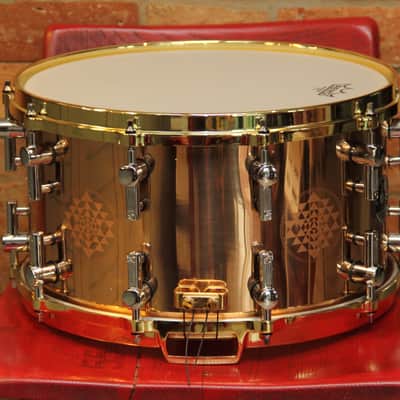 Sonor 8x14" Danny Carey Signature Bronze Snare Drum image 18