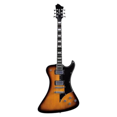 Hagstrom Fantomen Single Cut Electric Guitar - Tobacco Sunburst - Open Box image 2