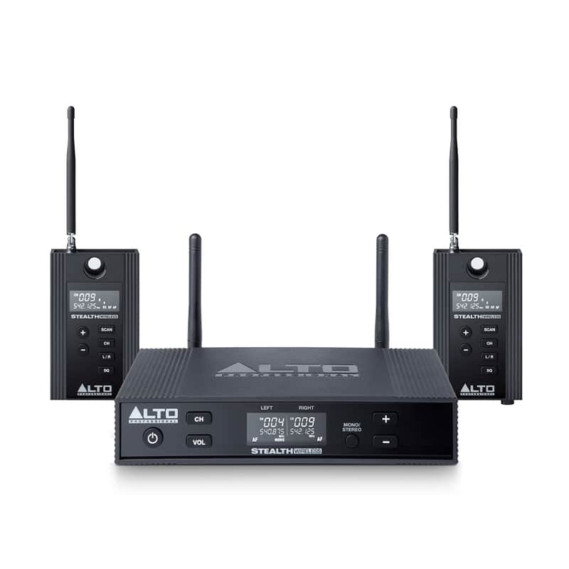 Alto Professional Stealth Wireless MKII 2-Channel UHF Wireless System for Powered Speakers image 1