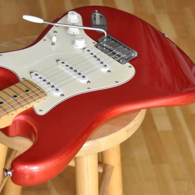FENDER American Standard Stratocaster Chrome Red / Made In USA / from 2001 / Z1035396 image 6