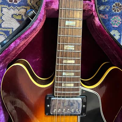 Gibson ES 335-12 1966 - Sunburst ES 335 TD 12 ALL ORIGINAL image 8