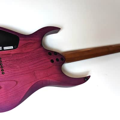 Solar Guitars AB 1.6HTPB 2022 - Trans Purple image 25