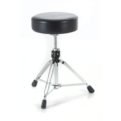 Gibraltar 9608 Drum Throne Round 13" (Chrome/Black) - Drum Throne image 2