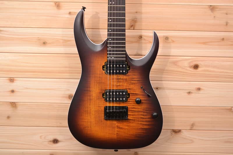 Ibanez RGA series RGA42FM Electric Guitar Flat Dragon Eye Burst image 1