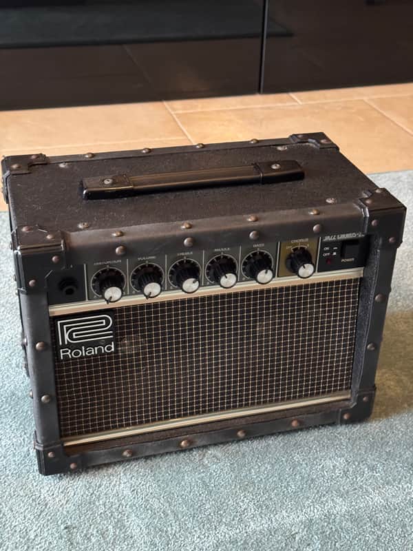 Immagine Roland JC-20 Jazz Chorus 20-Watt 2x5" Guitar Combo 1992 - 1996 - Black - 1