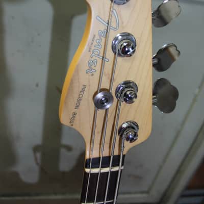 2000 Fender USA Precision Bass Standard Lefty Natural Ash Mint Condition W/Case image 3