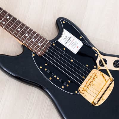 2025 Fender Traditional II ‘60s Mustang Black Pearl w/ Gold Hardware, Japan MIJ image 7