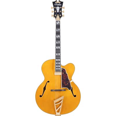 D'Angelico Excel EXL-1 Electric Guitar (Hollowbody - Amber) image 7