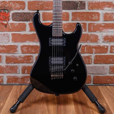 Kramer USA Pacer Carrera Black 1985 w/Hard Shell Case (Refin) image 1