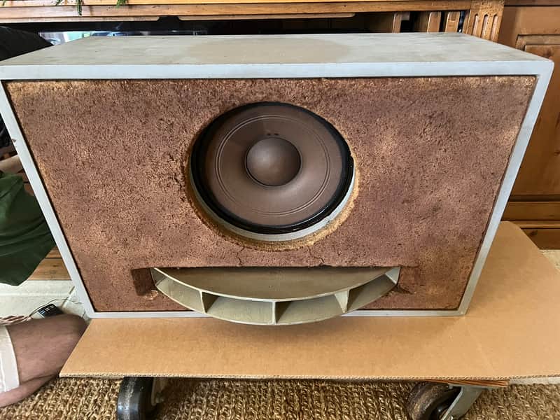 Western Electric 757A Studio Monitor Loudspeaker w/ 754A & 713 Drivers – Cabinet Decal – c.1946–48 – Original & Working image 1