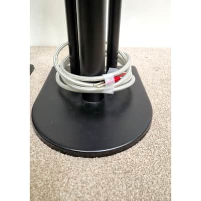 Hi-Fi Speaker Stands - Built In Banana Jack Leads - Excellent image 2