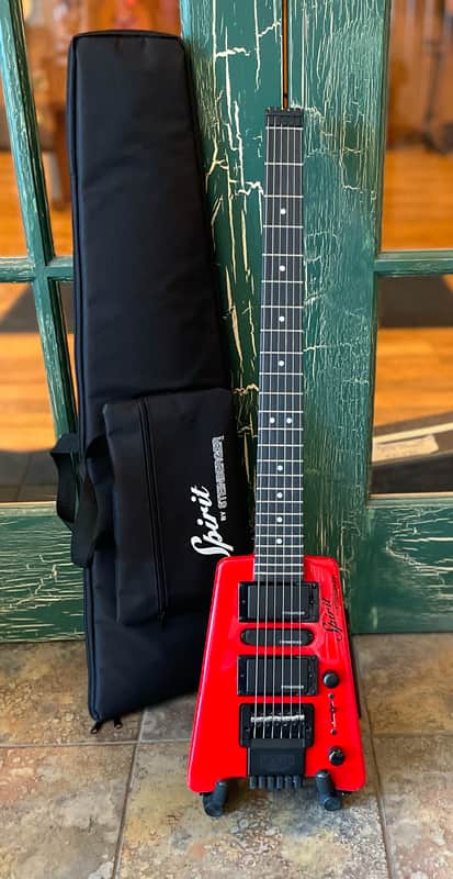 Steinberger Spirit GT-Pro HSH Electric Guitar in Hot Rod Red w/ Steinberger Bag image 1