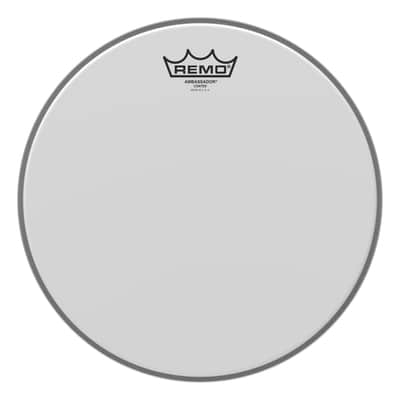 Remo Ambassador Coated Drumhead - 12 inches image 1