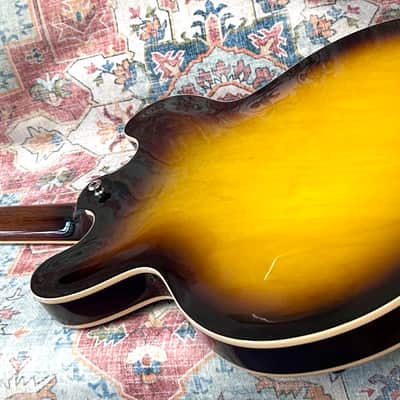 Gibson Memphis Custom '63' Block Inlay 335 2008 - Vintage Sunburst image 12
