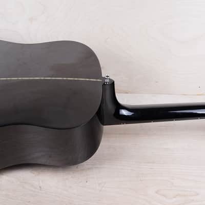 Epiphone PR-350B 1999 Ebony Acoustic Guitar w/ Bag image 9
