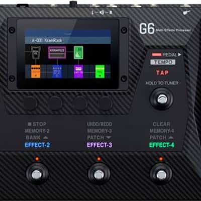 Zoom G6 Multi Effects Processor For Guitarists image 1
