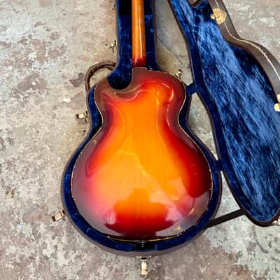 Guild T-100 1966 - Sunburst original vintage USA image 12