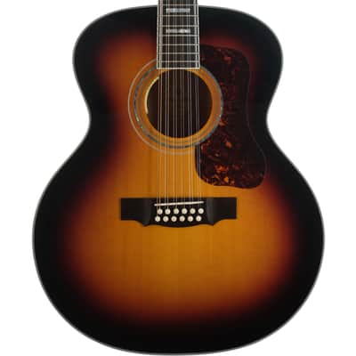 Guild F-512E Maple Antique Burst image 1