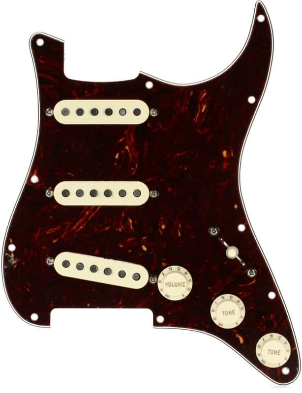 Fender Custom Fat '50s SSS Pre-wired Stratocaster Pickguard - Tortoise Shell image 1