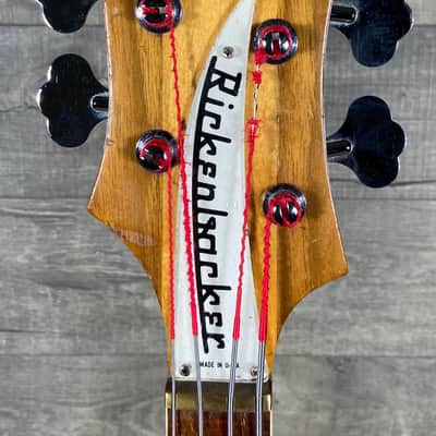 Rickenbacker 4001 1969 - Mapleglo - Lefty....RARE 21 Fret Example! image 11
