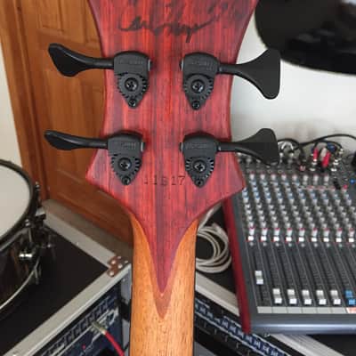 Carl Thompson Bass guitar Semi-Frills Scroll 32" Scale 2017 MINT Lefty left handed image 6