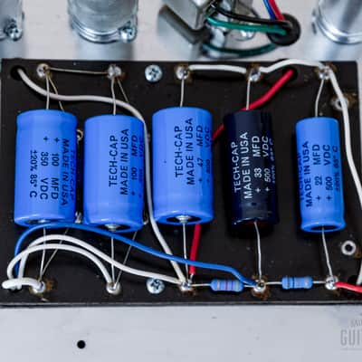 Bluetron BlueDrive Hand-Wired Black Panel-Style 2x12 Tube Combo Amp 85 Watt, 6L6 image 18