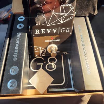 REVV G8 Noise Gate 2026 - **MINT**- Black Sparkle image 1