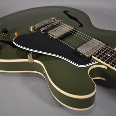 2025 Gibson '59 ES-335 Reissue VOS Olive Drab Finish W/OHSC image 9