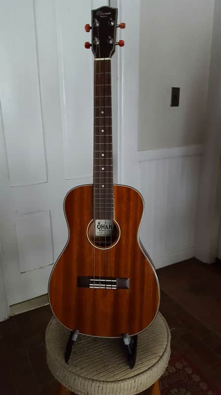 Ohana BK-35G Solid Mahogany Baritone Ukulele image 2