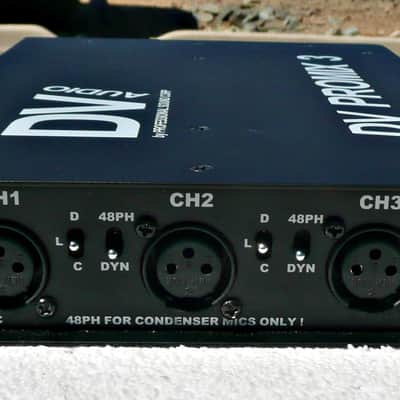 DV Audio DV Promix 3 Portable Field Audio Mixer​ with Carry Case - PV Music Electronics Shop Inspected and Tested - Excellent Working Condition - Excellent Cosmetic Condition - Free Shipping image 9