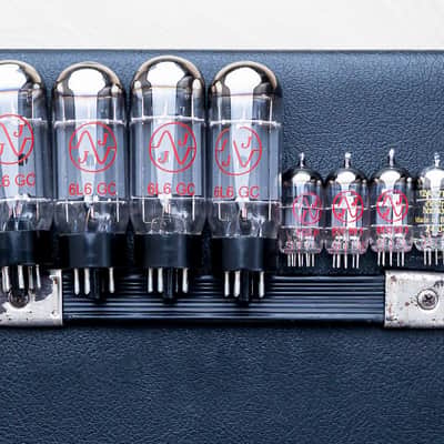 1966 Fender Showman Black Panel Vintage Tube Amp Head AB763, Serviced image 16