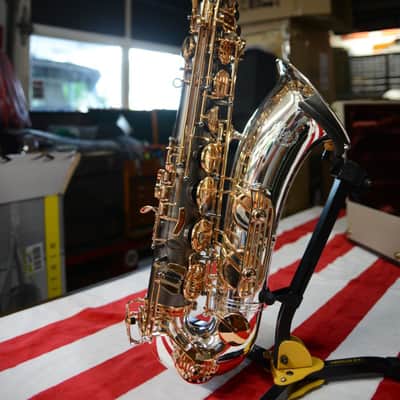 Sax Dakota SDTXG-606 2020-2024 Silver and Gold Plated, Lacquered, Black Onyx image 17