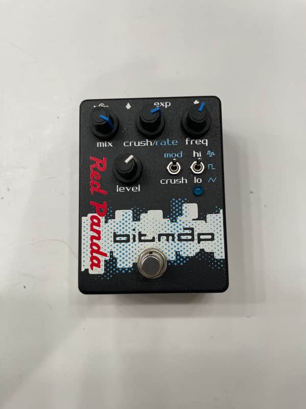 Red Panda Bitmap V1 Bitcrusher Bit Map Modulation Guitar / Bass Effect Pedal image 1