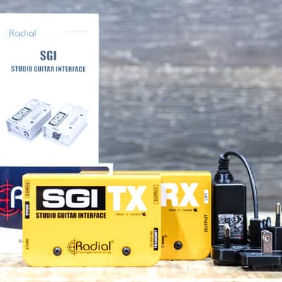 Radial Engineering SGI TX + RX Instrument Line Driver Studio Guitar Interface image 5