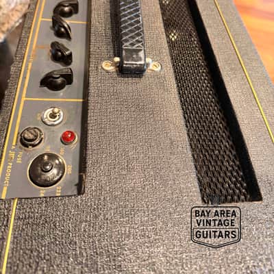 1965 Vox AC50/4 Mk III Head & 2x12 Cabinet w/ Original Speakers & Trolley image 7