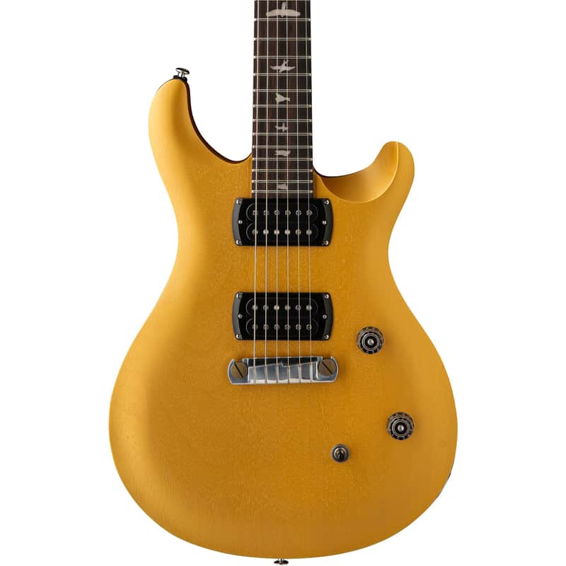 PRS SE CE 24 Standard Stoptail Satin Electric Guitar - Metallic Gold image 1