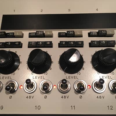 Custom Built Sphere Eclipse C - 16 Channel Preamp Rack Mic/Line Phantom Phase image 5