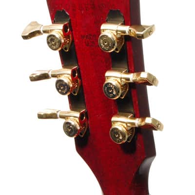 Hipshot GOLD 3+3 GripLock Open-Gear Locking Guitar Machines 3x3 Tuners w/UMP Kit image 9