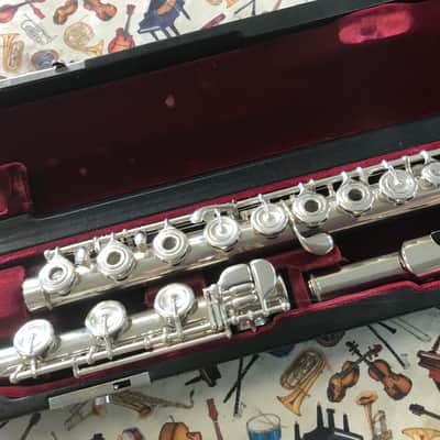Altus 1207SRB Professional C Flute Open-Holes, B-Foot Solid Silver image 3