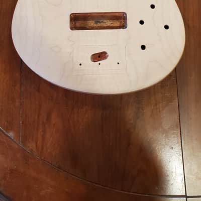 Warmoth G5 Unfinished Bass Body Mahogany w/Flame Maple Top 5 String image 21