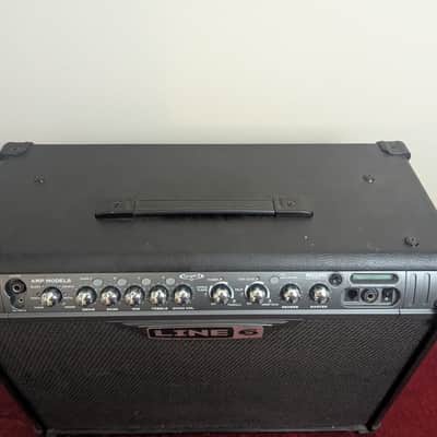 Line 6 Spider III 120 120-Watt 2x10" Stereo Digital Modeling Guitar Combo Amplifier Amp 2006 - 2009 - Black image 2