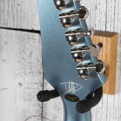 Epiphone Dave Grohl DG-335 Semi Hollow Electric Guitar Pelham Blue with Case image 15