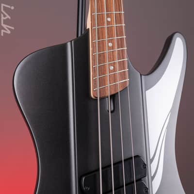 Dingwall D-Roc Standard 4-String Bass Matte Metallic Black image 4