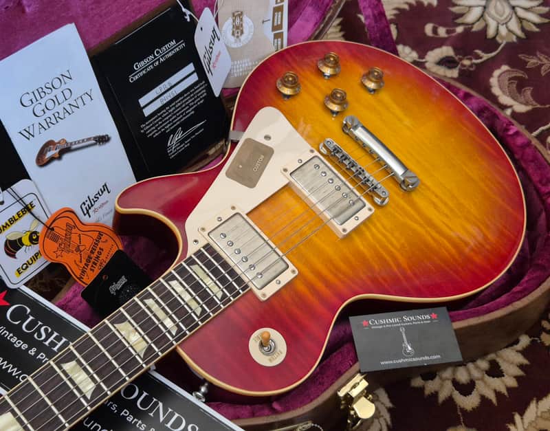 Gibson Custom Shop 1958 Les Paul Standard Reissue R8 2014 - Cherry Sunburst ☆VIDEO☆ image 1