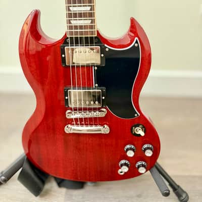 Gibson SG Standard '61 with Stoptail 2019-Present Vintage  Cherry Mint image 3