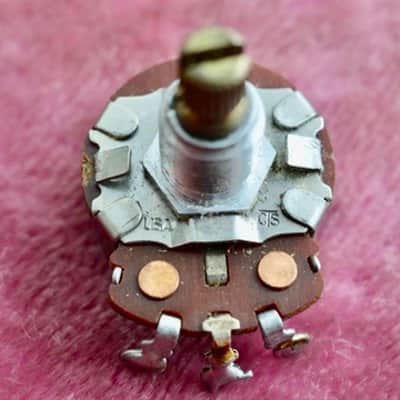 Vintage 1966 Gibson CTS 500k matched pot set - Volume / Tone - ES-335 PAF 1965 image 2