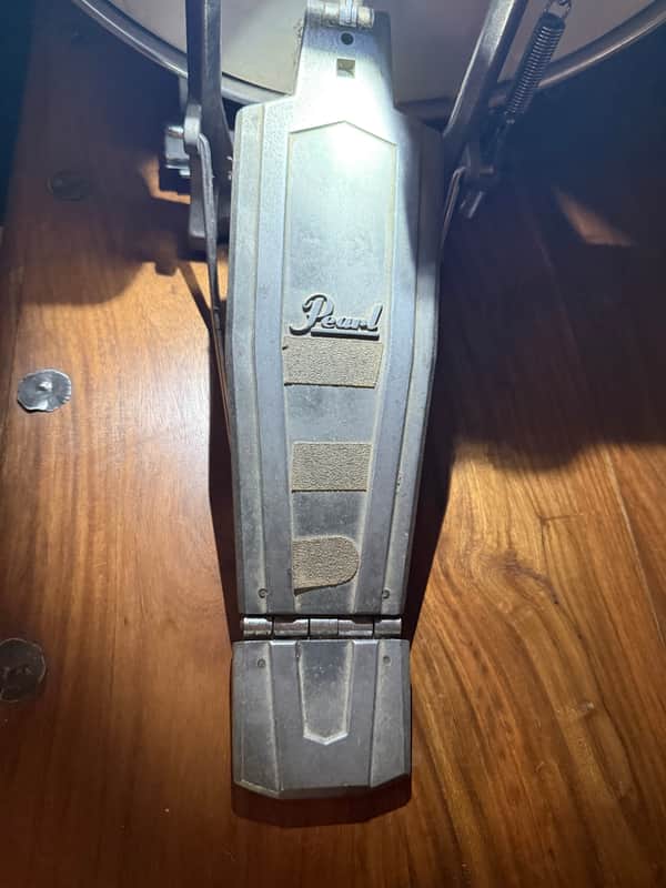 Pearl Kick Pedal (chain) 70s - Stainless steel image 1