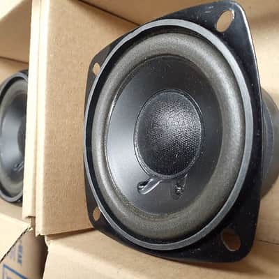 3" PMR MIDRANGES WIDE RANGE SPEAKERS POLY CONE FOAM RUBBER SURROUNDS 8 OHM 15 WATTS RMS EACH PMR image 4
