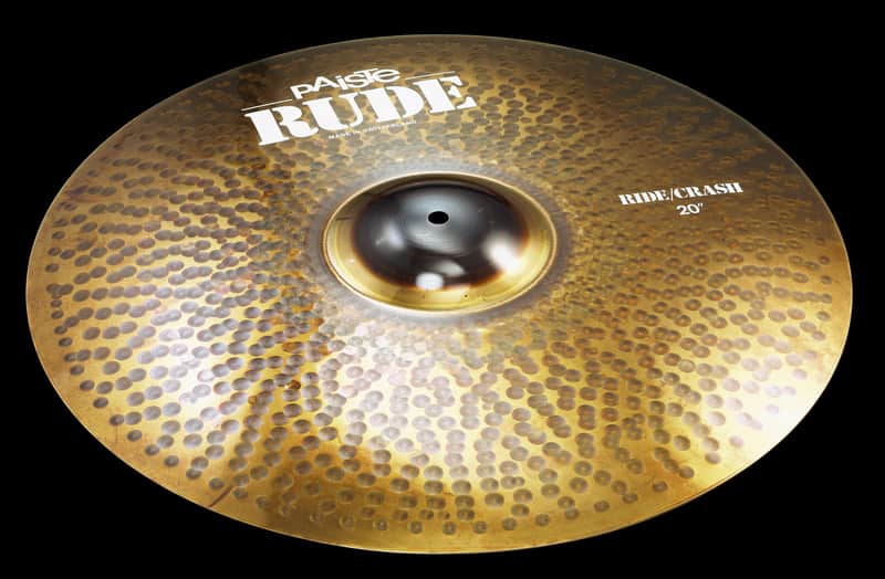 Paiste RUDE 20" Ride-Crash Cymbal/New With Warranty/Model # CY0001128520